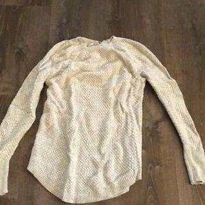 Like new light gray Loft sweater. Size XS